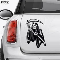 Comprar Calcos Stickers Ploteos Parca San La Muerte Autos Camionetas