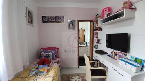 Imagem 18 de 22 de Casa Tipo Villagio, Com 2 Dormitórios, 2 Suites, Churrasqueira, 1 Vaga, À Venda, 103 M² Por R$ 535.000 - Marapé - Santos/sp - Ca1899
