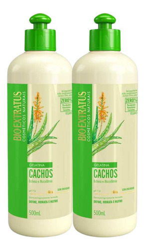 Kit Bio Extratus Cachos (1l/kg) Linha Completa