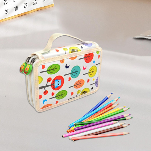 Estuche Para Lápices De Colores Con 32 Ranuras, Estuche