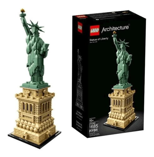 Bloques Lego Architecture Statue Of Liberty 1685 Piezas 