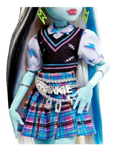 Imagen 4 de 4 de Monster High Frankie Stein Mattel HHK53