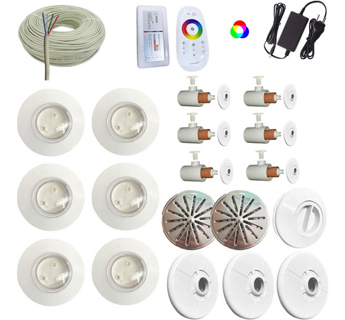 Filtro E Bomba Jacuzzi 44m³ + Acessorios Vinil Ou Fibra