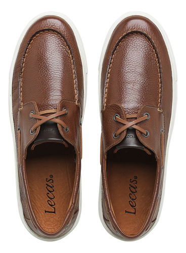 Kit 2 Pares Sapatenis Casual Slip On + Dock Sider 100%couro