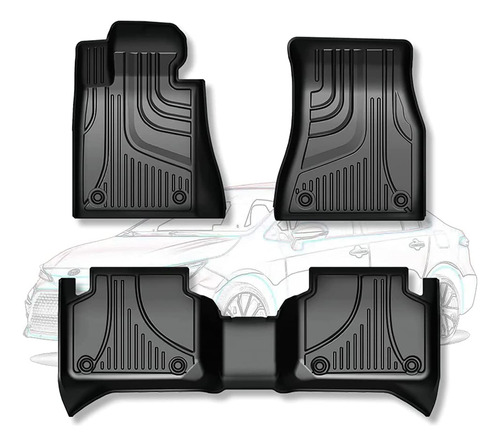 Disutogo Alfombrilla Coche Para Toyota Camry Tpe Proteccion