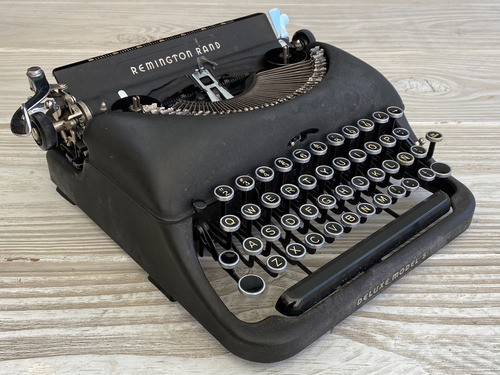 Maquina De Escribir De 1946 Remington Rand Deluxe Model 5