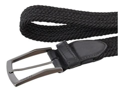 Cinto Ferracini Masculino Esportivo Flexível Preto Creme Tamanho M