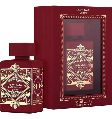 Perfume Arabe Badee Al Oud Sublime De Lattafa 100 Ml
