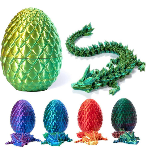 Mystery Dragon Egg, Juguete De Huevo De Dragón En 3d, Toyblu