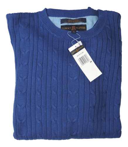 Sweater Tommy Hilfiger Golf / Hombre Talla M / Azul.