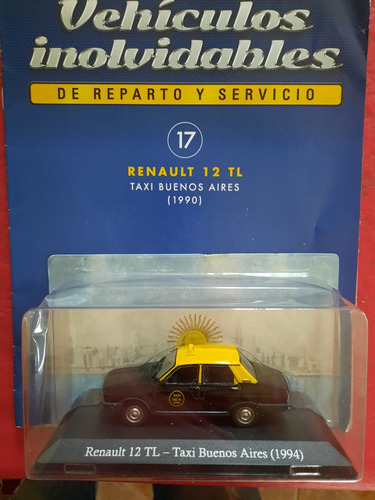Inolvidables Reparto Y Servicio N17 Renault 12 Taxi