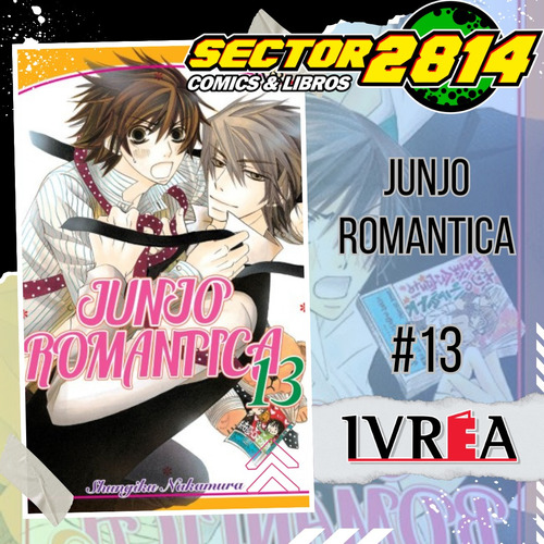 Junjo Romantica Tomo 13 Ivrea 