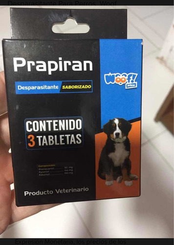 Imagen 2 de 4 de Desparasitante Para Perros