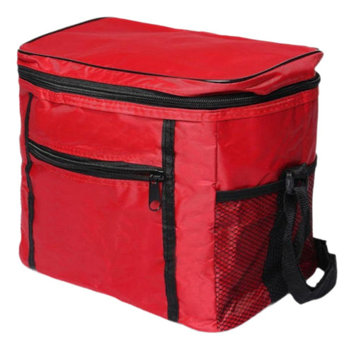Bolsa Térmica Aislante, Bolsa Térmica Con Cierre De Rojo