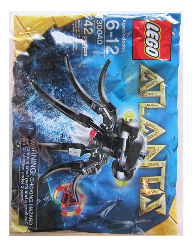 Conjunto De Minibonecos Lego Atlantis 30040 Octopus Bagged