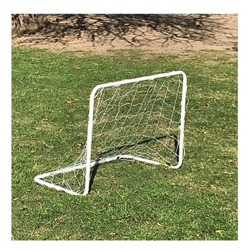 Imagen 4 de 10 de Mini Arco Futbol Infantil Metálico Red Juego Niños Gol P