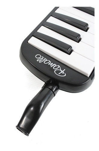 Imagen 3 de 7 de Flauta Melodica Con Funda 32 Notas A Piano Ramallo Negra