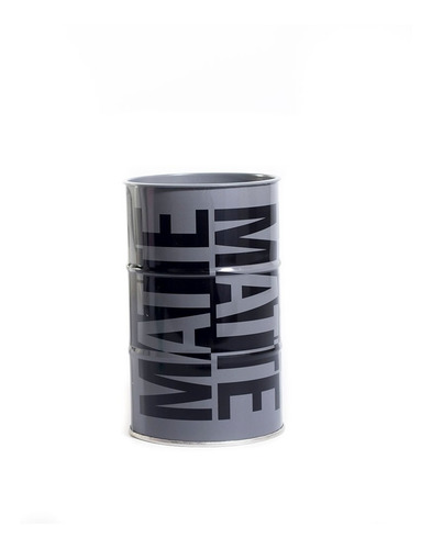 Imagen 3 de 10 de Mate Ds Line + Bombilla Acero Inoxidable + Tambo Yerbero