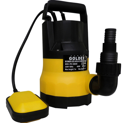 Bomba Sumergible Agua Limpia Y Sucia 370w 1/2hp Goldex G P