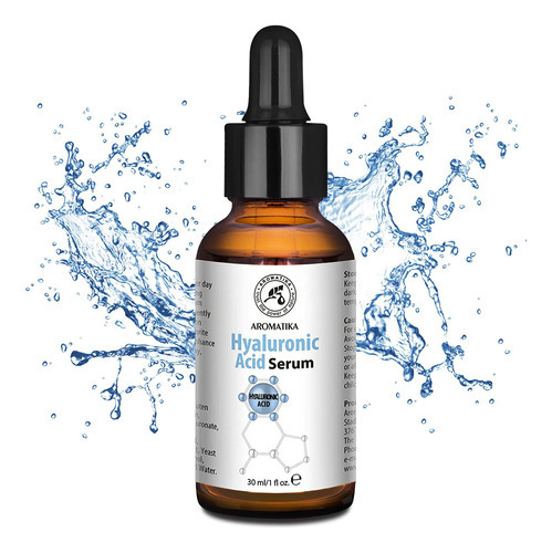 Sérum de pele com ácido hialurônico de 1,0 onça, para PC