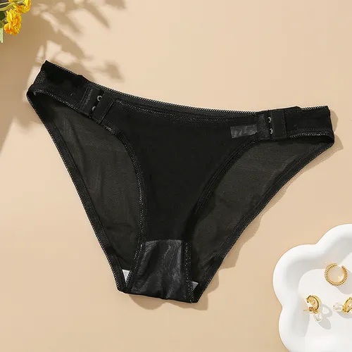 D Ropa Interior Sin Costuras Para Mujer Con Triangular Trans