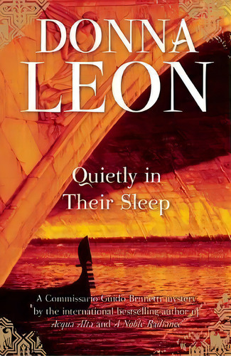 Quietly In Their Sleep, De Donna Leon. Editorial Grove Press, Tapa Blanda En Inglés