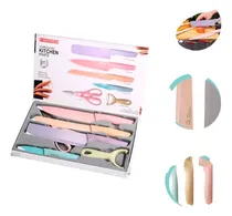 Comprar Kit De Cuchillas Para Casa En Multicolor Y+regalo Stickers