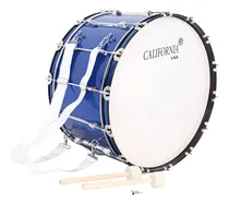 Comprar Bombo Azul California 26 PuLG. 28 Templadores + Accesorios
