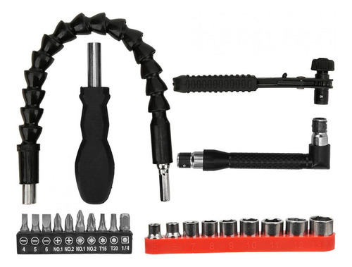Extensión De Broca De Destornillador Flexible 23 Piezas
