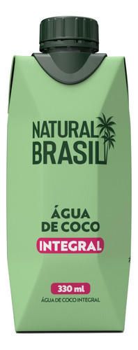 Água De Coco Integral Natural Brasil 330ml