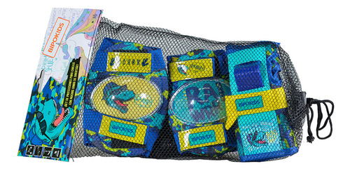 Set De Protección Bipokids Pro Dinosaurio