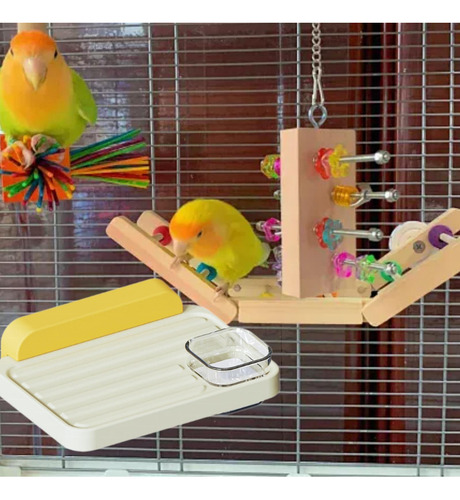 Stand De Percha De Pájaros, Juguete De Soporte De Loro,