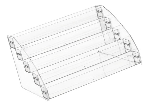 Soporte Acrílico Para Tarjetas De Visita, 5 Niveles