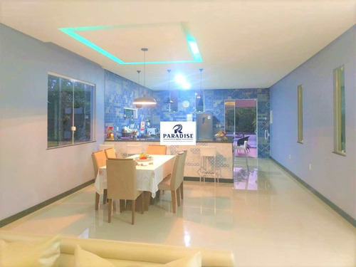 Casa Á Venda Em Jauá Cond. Fechado 3/4 - R$ 1.5 Mi, Cod: 68407 - V68407