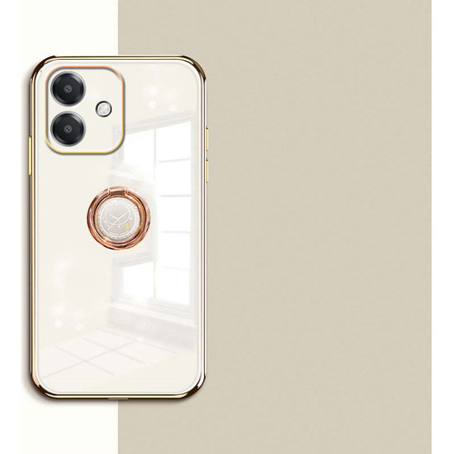 Capa Para Oppo A40 4g Galvanoplastia 6d Anel