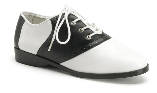Zapatos Funtasma Saddle-50 Bicolor Ideal Para Disfraces