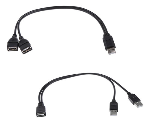 Cable Adaptador Divisor Usb 4 Piezas