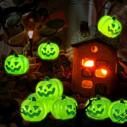 50 Pcs Resin Pumpkins For Decorating Fall Halloween