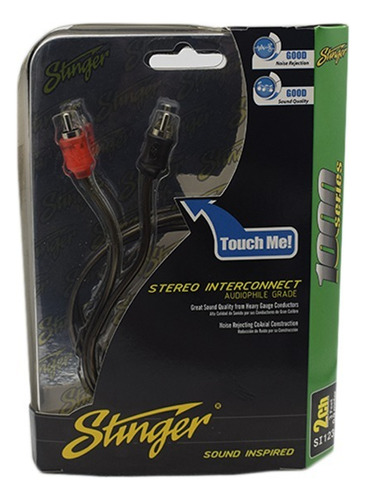 Cable Rca Stinger Si123 0.9m 2 Canales