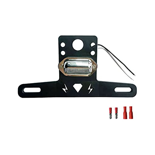 Portaplaca De Plástico Utv Luz Led, Compatible Camione...