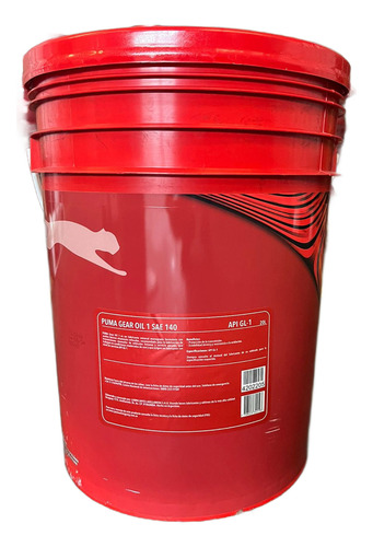 Aceite Puma Gear Oil 1 Sae 140 20 Lts.