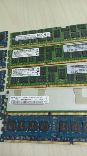 Lote Memoria Servidor Dell E Hp Total 64gb 10 Pentes (Usado)