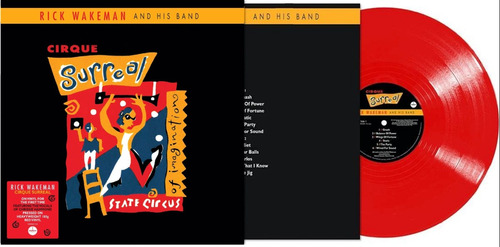 Rick Wakeman And His Band Cirque Surreal Lp Red Vinyl