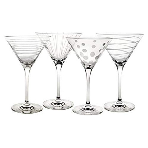 Cheers Martini Glass Juego De 4 De 10 Onzas