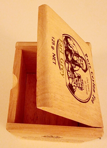 Lata Caja De Te Mazawattee (madera) Colección/decoración (Usado)