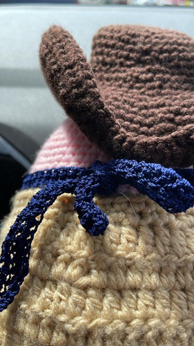 Muñeco Patrico Estrella Vaquero Crochet