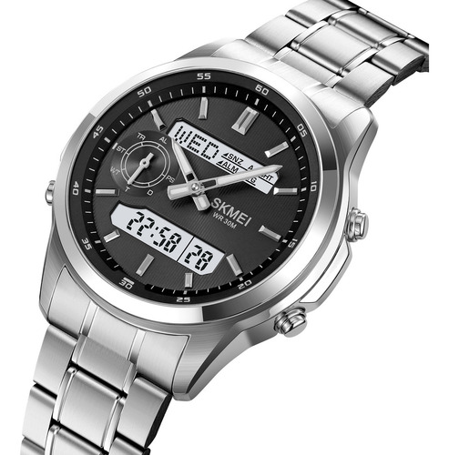 Reloj Hombre Mujer Skmei 2284 - Analógico Digital - Ø42,7mm Malla Sk-2284sbk