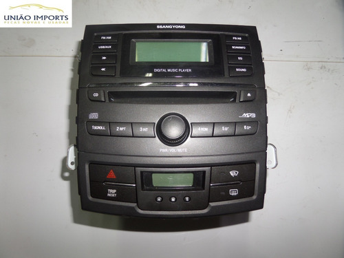 Som Radio Am / Fm Cd Digital Player Ssangyong Korando Nº4363