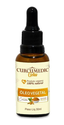 Açafrão Via Oral Gotas Curcumedic Original 30ml