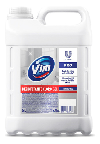 Unilever Vim Cloro Gel 5l